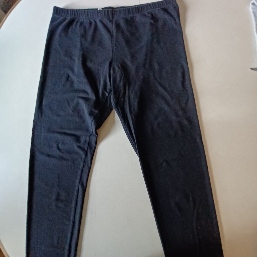 Girls Decree black leggings